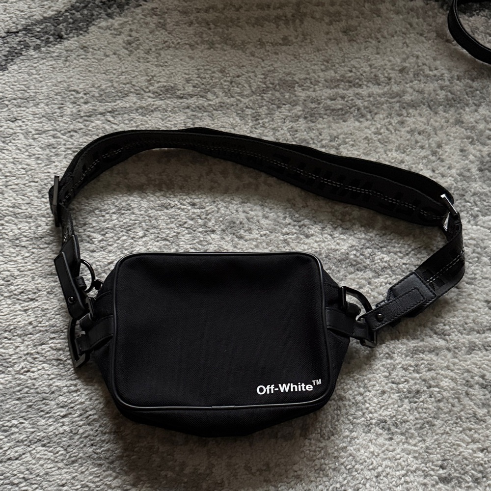 Off-White Black Belt Bag
